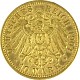 10 Mark Friedrich I Grossherzog von Baden 3,58g Gold (1902 - 1907)