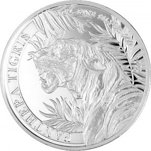 Laos Tiger “Panthera Tigris“ 1oz Silber - 2022 Laos Tiger “Panthera Tigris“ 1oz Silber - 2022