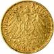 10 Mark König Otto von Bayern 3,58g Gold (1890 - 1900)