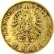 10 Mark Albert König von Sachsen 3,58g Gold (1874 - 1888)