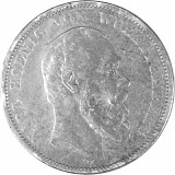 5 Mark Kaiserreich Karl Koenig von Wuerttemberg 25g Silber (1874 - 1888)