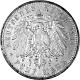 5 Mark Kaiserreich Wilhelm II Deutscher Kaiser Uniform 25g Silber (1913, 1914)