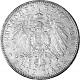 5 Mark Kaiserreich Luitpold Prinz Regent von Bayern 25g Silber - 1911