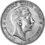 5 Mark Kaiserreich Wilhelm II Deutscher Kaiser 25g Silber (1891 - 1908)