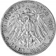 3 Mark Kaiserreich Wilhelm II u. Charlotte von Wuerttemberg 15g Silber - 1911
