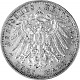 3 Mark Kaiserreich Ludwig III Koenig von Bayern 15g Silber - 1914