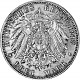 3 Mark Kaiserreich Hansestadt Hamburg 15g Silber (1908 - 1914)