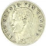 2 Mark Kaiserreich Otto Koenig von Bayern 10g Silber (1891 - 1913)