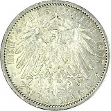 2 Mark Kaiserreich Freie Hansestadt Lübeck 10g Silber (1904 - 1912)