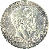 2 Mark Kaiserreich Günther Schwarzburg Sondershausen Regierungsjubiläum 10g Silber - 1905