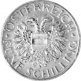5 Schilling 12,53g Silber (1934 - 1936)