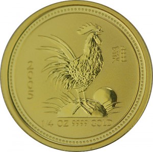 Lunar I Hahn 1/4oz Gold - 2005 Lunar I Hahn 1/4oz Gold - 2005