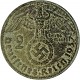 2 Reichsmark Hindenburg mit HK 5g Silber (1936 – 1939) B-Ware