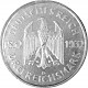 3 Reichsmark Weimarer Republik Johann W. von Goethe 7,5g Silber - 1932