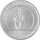 3 Reichsmark Weimarer Republik Schwurhand 7,5g Silber - 1929