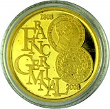 100 Euro 1/2oz Gold Belgien - 2003 B-Ware