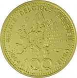 100 Euro 1/2oz Gold Belgien - 2004