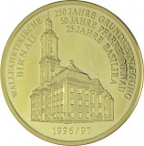 Medaille Walfahrtskirche Birnau 15,26g Gold 1996-1997