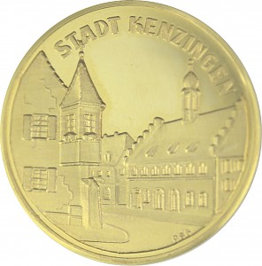 Medaille Stadt Kenzingen 8,43g Gold
