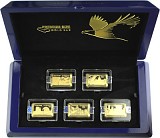 5 Dollar Fiji Premium Size Goldbarren - Eagle Collection 5x1g - 2016
