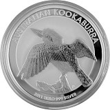 Kookaburra 1kg Silber - 2011