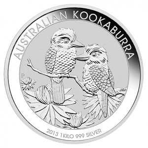 Kookaburra 1kg Silber - 2013