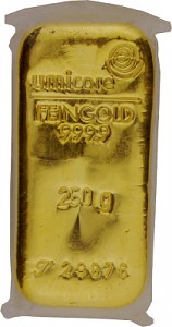 Goldbarren 250g - verschiedene Hersteller