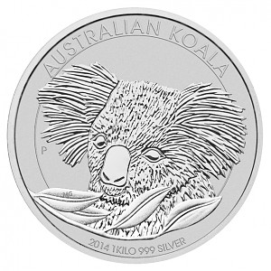 Koala 1kg Silber - 2014