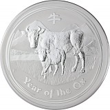 Lunar II Ochse 1kg Silber - 2009