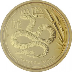 Lunar II Schlange 1oz Gold - 2013