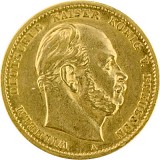 10 Mark Wilhelm I. 3,58g Gold