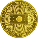 100 Euro 1/2oz Gold - 2005 Fußball WM