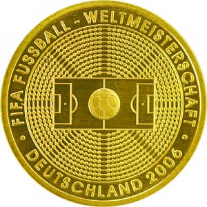 100 Euro 1/2oz Gold - 2005 Fußball WM