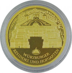 100 Euro 1/2oz Gold - 2010 Würzburg