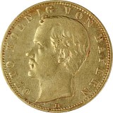 10 Mark König Otto von Bayern 3,58g Gold