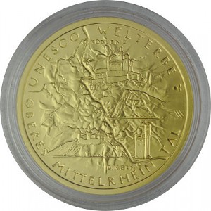 100 Euro 1/2oz Gold - 2015 Oberes Mittelrheintal