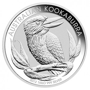 Kookaburra 1kg Silber - 2012