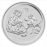 Lunar II Affe 2oz Silber - 2016