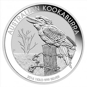 Kookaburra 1kg Silber - 2016